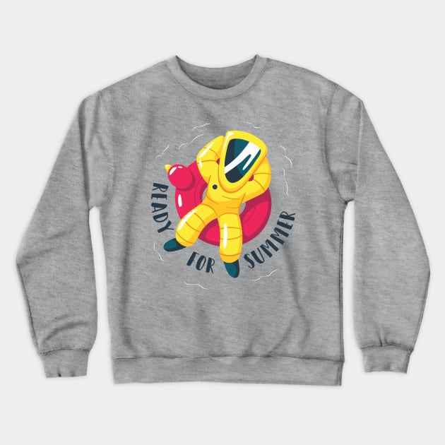 FUNNY READY FOR SUMMER Crewneck Sweatshirt by madeinchorley